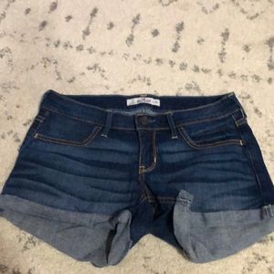 Hollister denim shorts